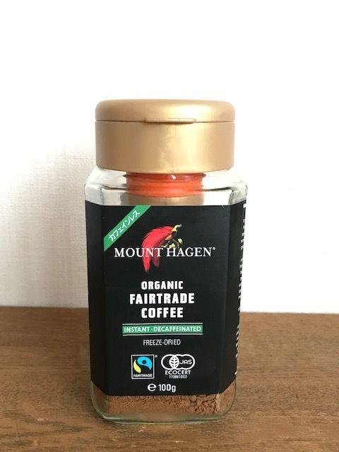 マウントハーゲン オーガニック フェアトレード カフェインレスインスタントコーヒー・自然なカフェイン除去プロセスで香りそのままカフェイン99.7%カット 100グラム (x 1) マウントハーゲン オーガニック フェアトレード カフェインレスインスタントコーヒー・自然なカフェイン除去プロセスで香りそのままカフェイン99.7%カット 100グラム (x 1)